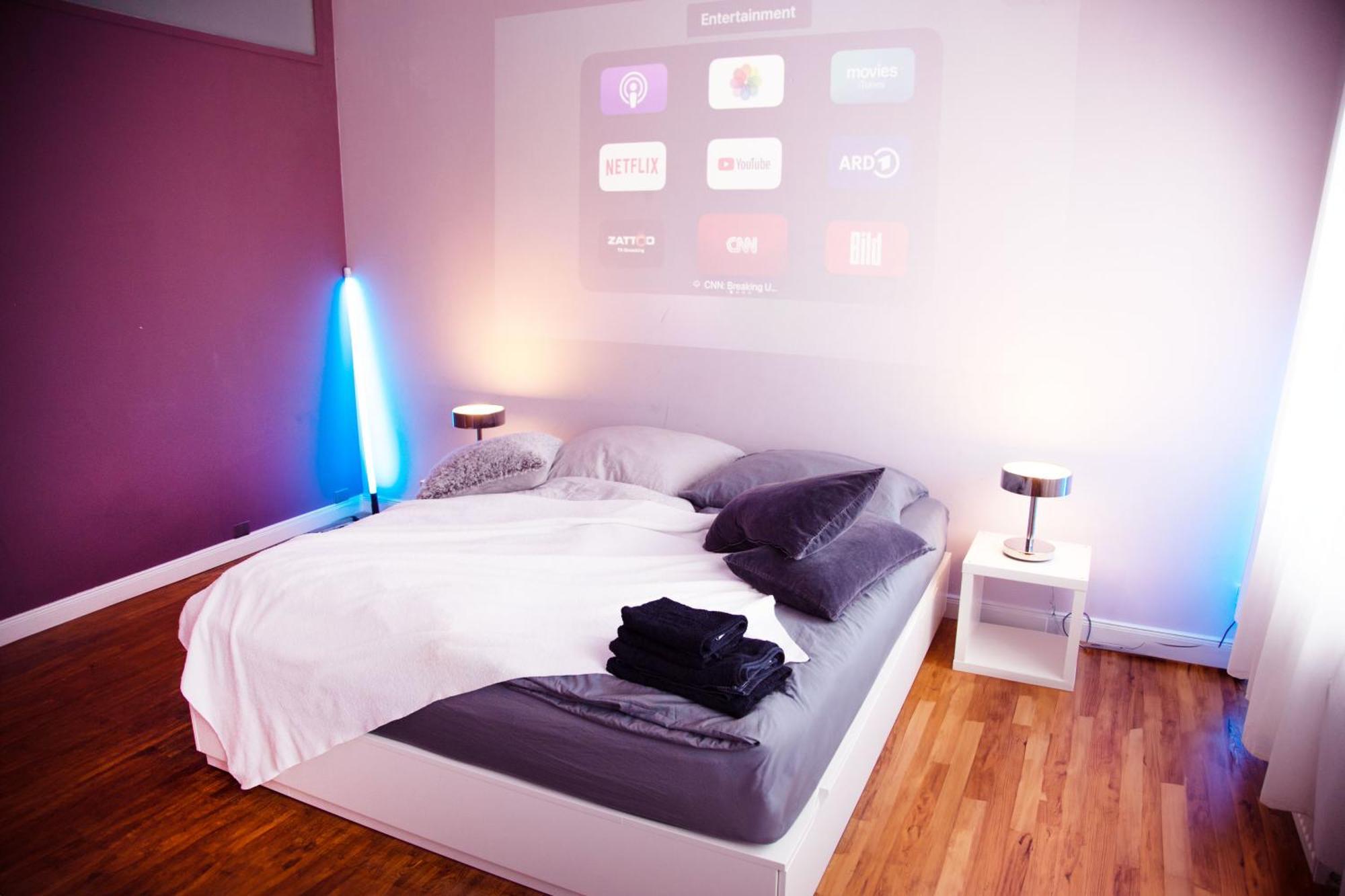 Huge Apartment With Home Cinema And Kitchen In Friedrichshain 베를린 외부 사진